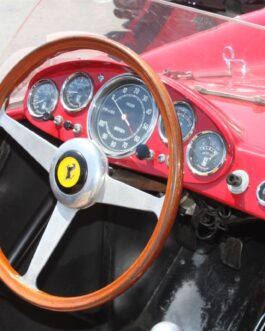 Plakat Ferrari deska rozdzielcza