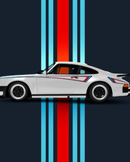 Plakat Porsche 911 (930) M42